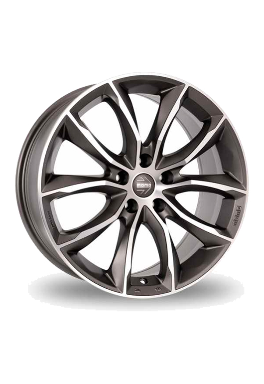 MOMO italy SCREAMJET EVO ANTHRACITE MATT POLISHED