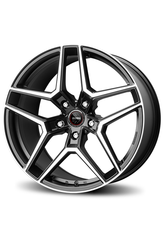 MOMO italy RF-06 MATT BLACK POLISHED